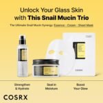 COSRX Snail Mucin Sheet Mask 10 EA with Snail Mucin Serum, Self Care, Face Masks for Dry, Sensitive Skin, Not Tested on Animals, No Parabens, No Sulfates, Korean Skin Care - Image 3