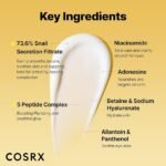 COSRX Snail Mucin Peptide Under Eye Cream, 0.84 fl oz, 73.7% Snail Mucin and Niacinamide, Eye Care, Eye Cream Anti Aging, Dark Circles, Korean Skin Care - Image 5