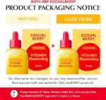 EQQUALBERRY Vitamin Illuminating Serum | Niacinamide 4% + Brightening Vitamin C Face Serum with Hyaluronic Acid & Vitamin E | Dark Spot, Uneven Tone Care | Korean Skincare, 1.01 fl.oz - Image 3